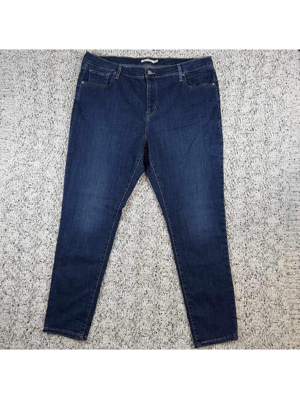 Levi's 721 High Rise Skinny Jeans - Blue - Womens size 20W -M- Used - Picture 2 of 9